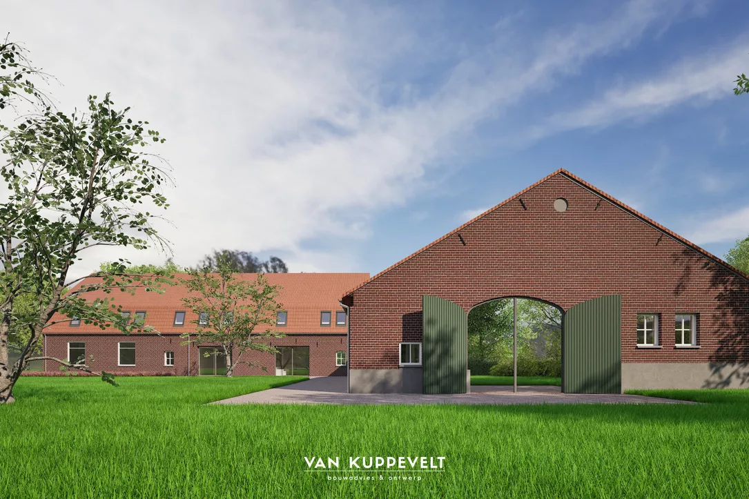 Transformatie voormalig agrarisch erf in Milsbeek