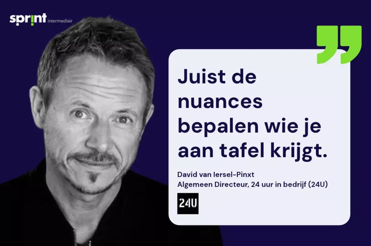 Recruitment in Marketing: David van Iersel over Sprint Intermediair