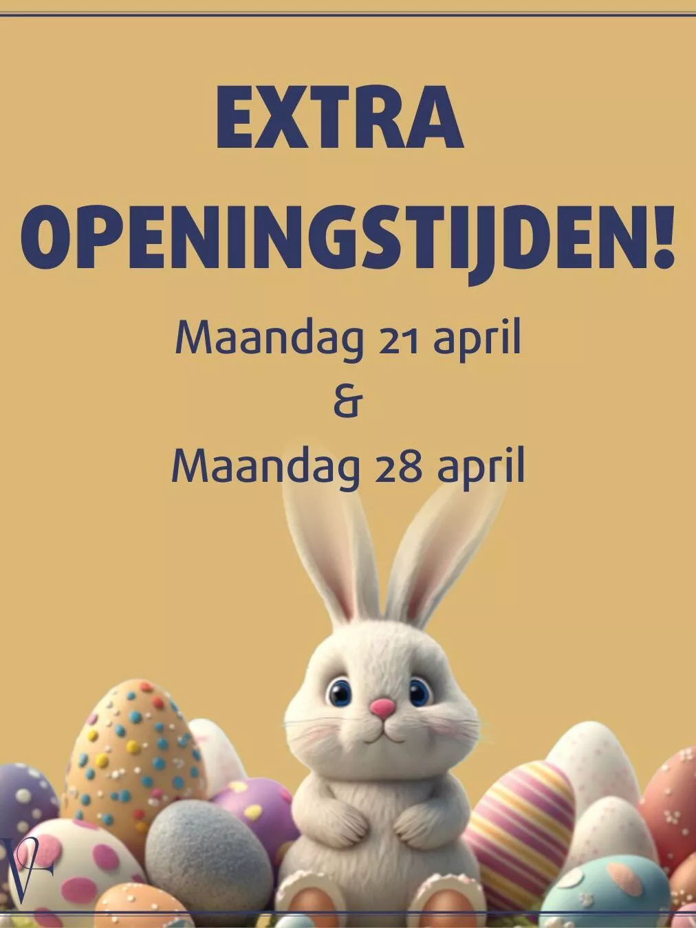 Extra openingstijden!