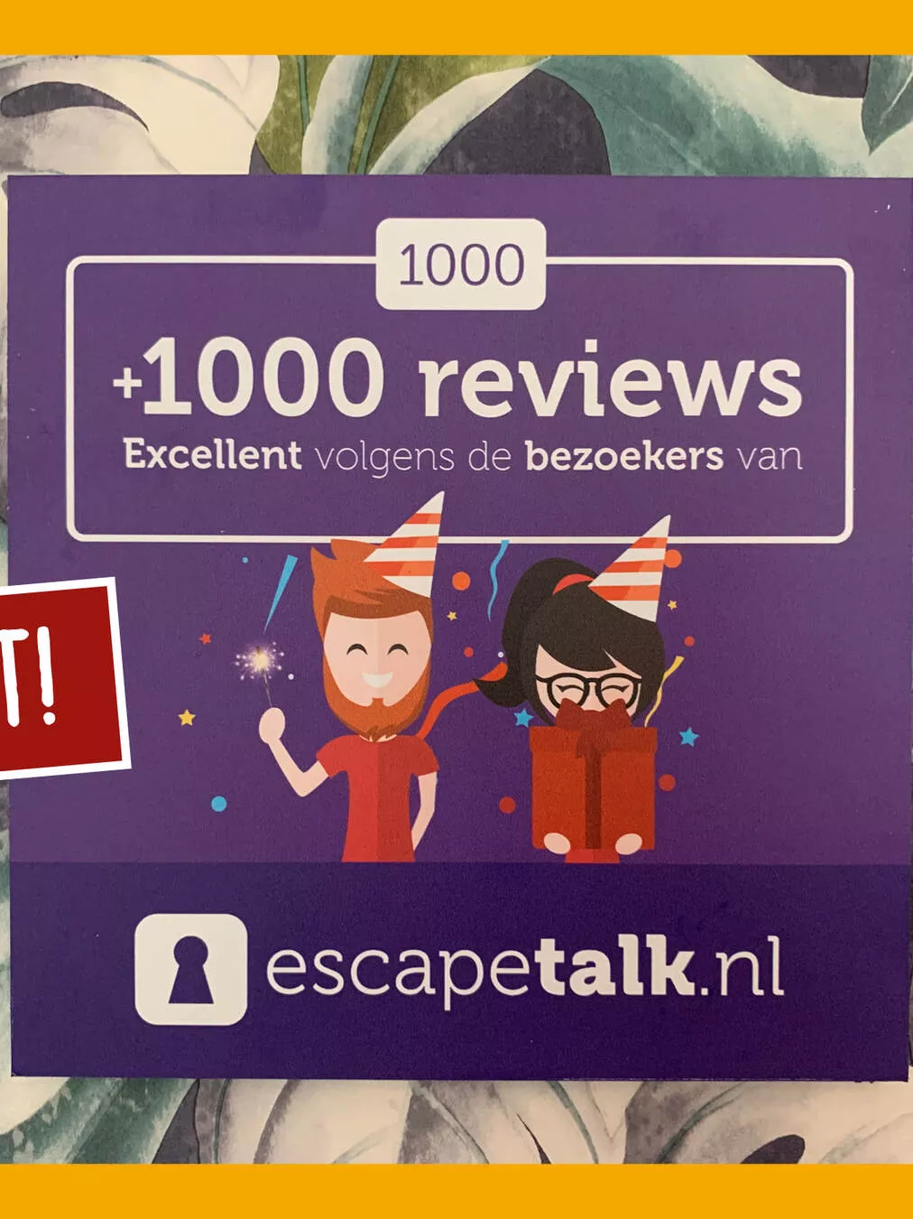 1000 reviews bereikt!