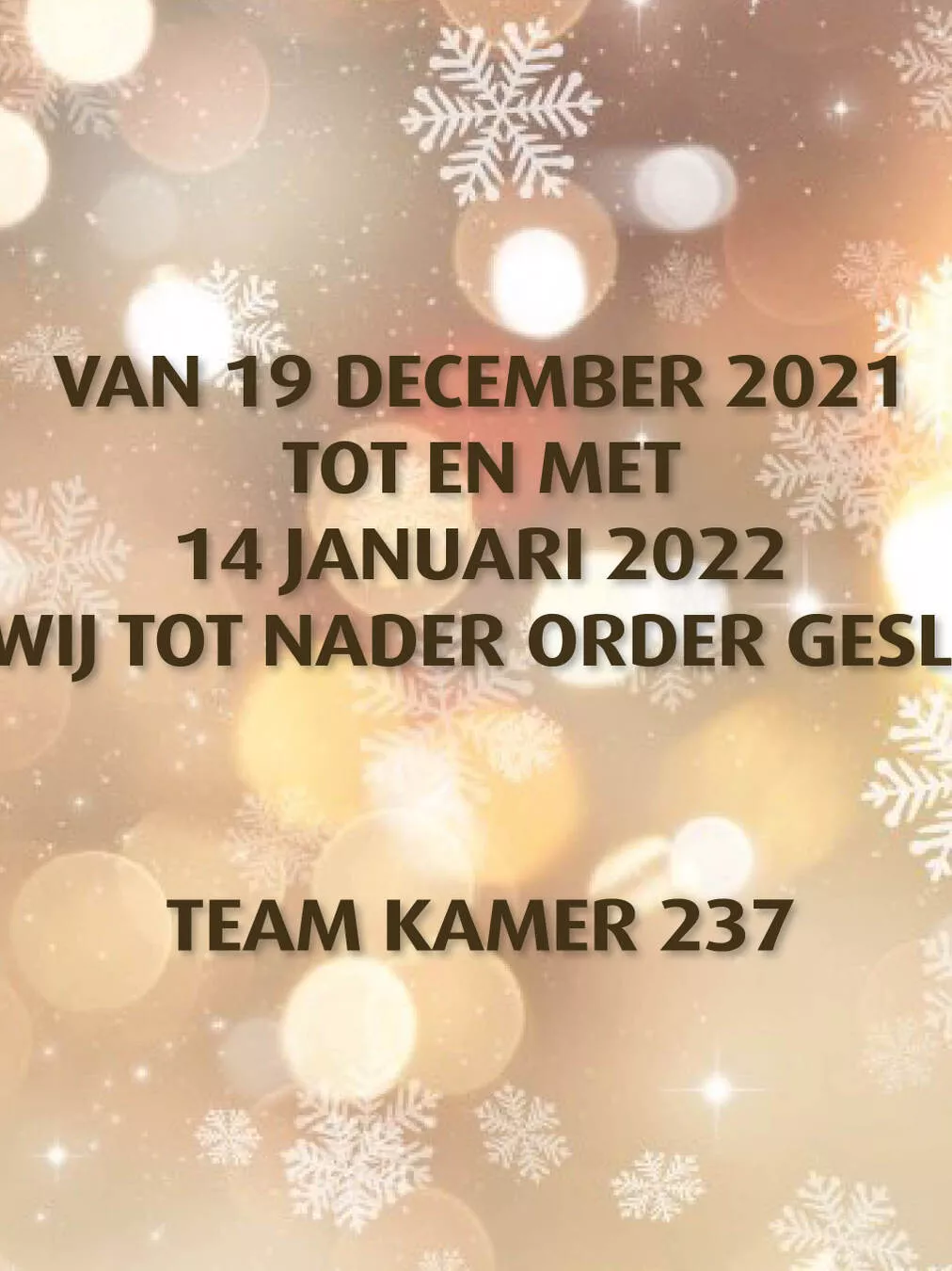 Corona maatregelen update
