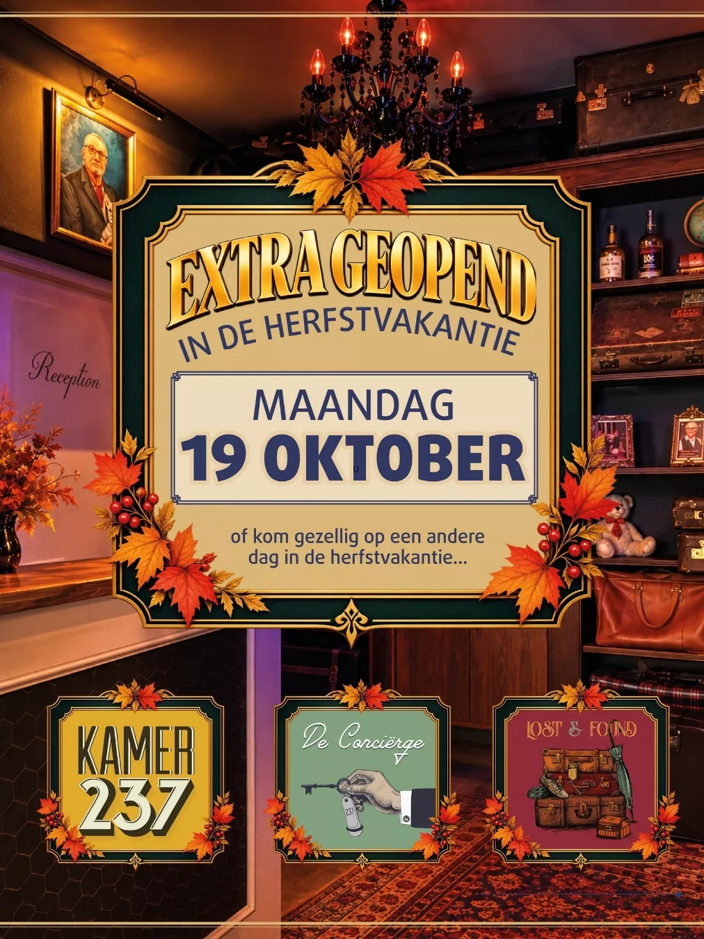 Extra geopend!