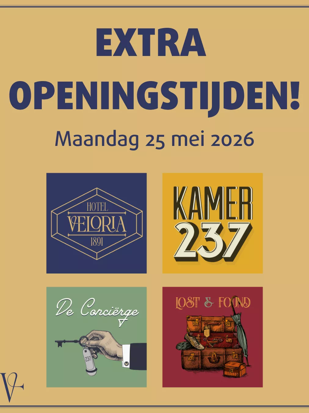 Extra openingstijden!